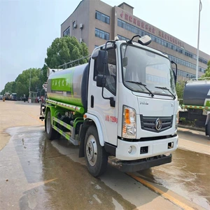 Dongfeng 10-ton şəhər sanitariya suvarma maşını, 30m duman topu