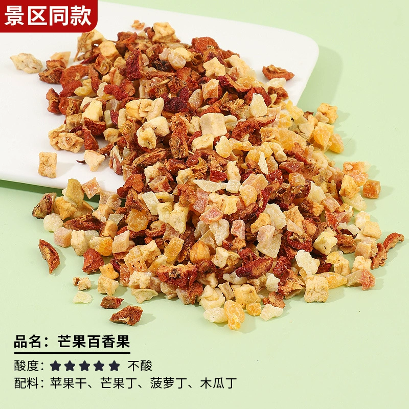 Fruit tea, flavored tea contains rose