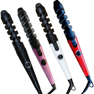 Spiral Screw Rod Constant Temperature Hair Care Ceramic Glaze Electric Curling Rod