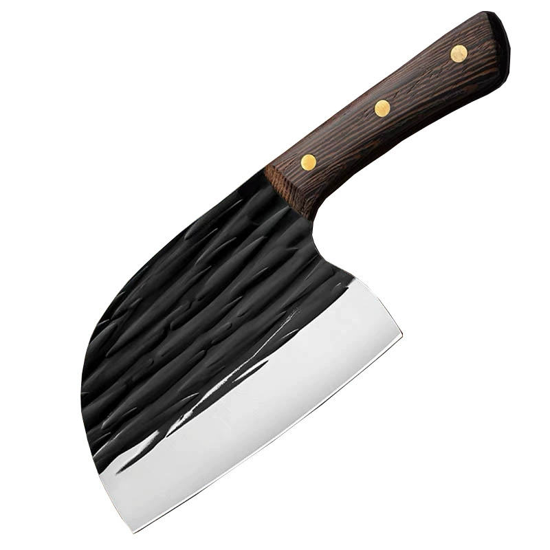 Stainless Steel Kitchen Kitchen Kitchen Kitchen Kitchen Kitchen Kitchen Black Fish Head cuts two knife cut vegetables and cut meat handmade
