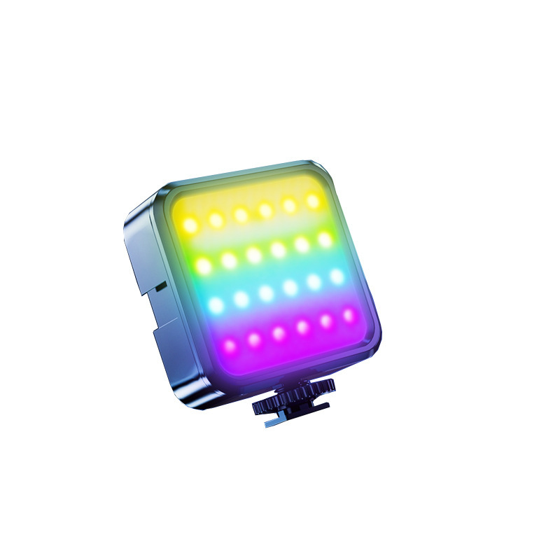 Fuente LED de pantalla grande, fotografía plana, luz de relleno en vivo, luz de bolsillo portátil, selfie, video, luz de relleno transfronterizo