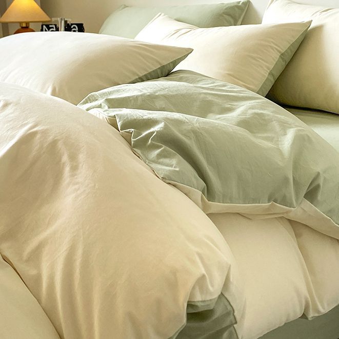 Funda de edredón de algodón de algodón de una sola pieza 180x220 Funda de edredón individual 150x200x230cm Funda de edredón simple de lujo ligero de alta gama