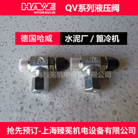 哈威QV20节流阀hawe液压阀全新供应电厂行业