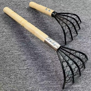 Small rake small rake net bag clam digging tools to drive the sea rake clam rake small clam rake small iron rake to drive the sea rake