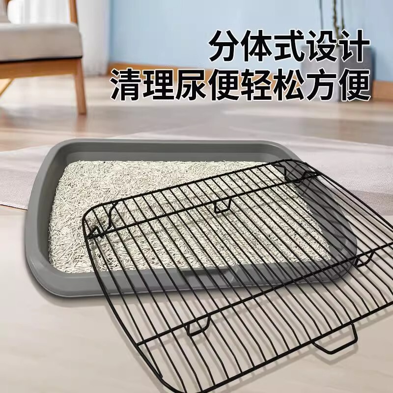 狗狗厕所大型中小型犬定点排便神器宠物专用尿盆防踩屎清理狗砂盆|undefined