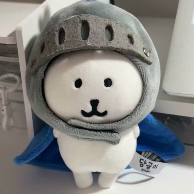 10cm Knight Cape Nunu Body Cotton Doll Starfish Body Chiikawa Doll Clothes Headgear Pendant Cute