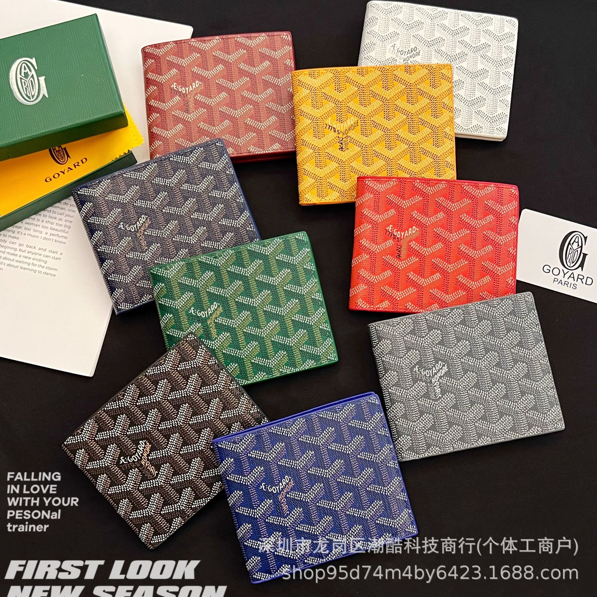 厂家直销高端升级款2024新款狗牙钱包大容器收纳大牌潮牌礼盒装