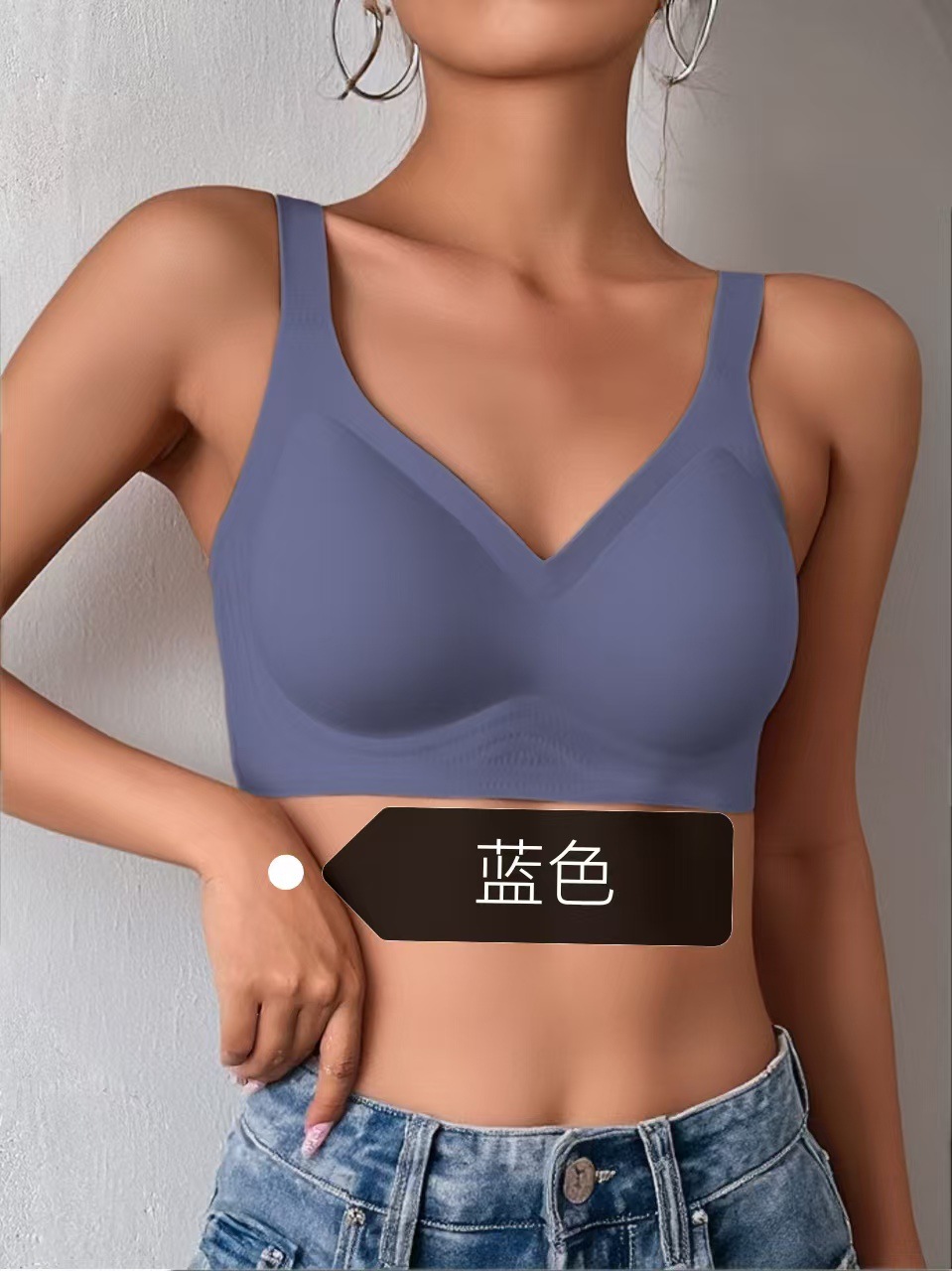 파란색