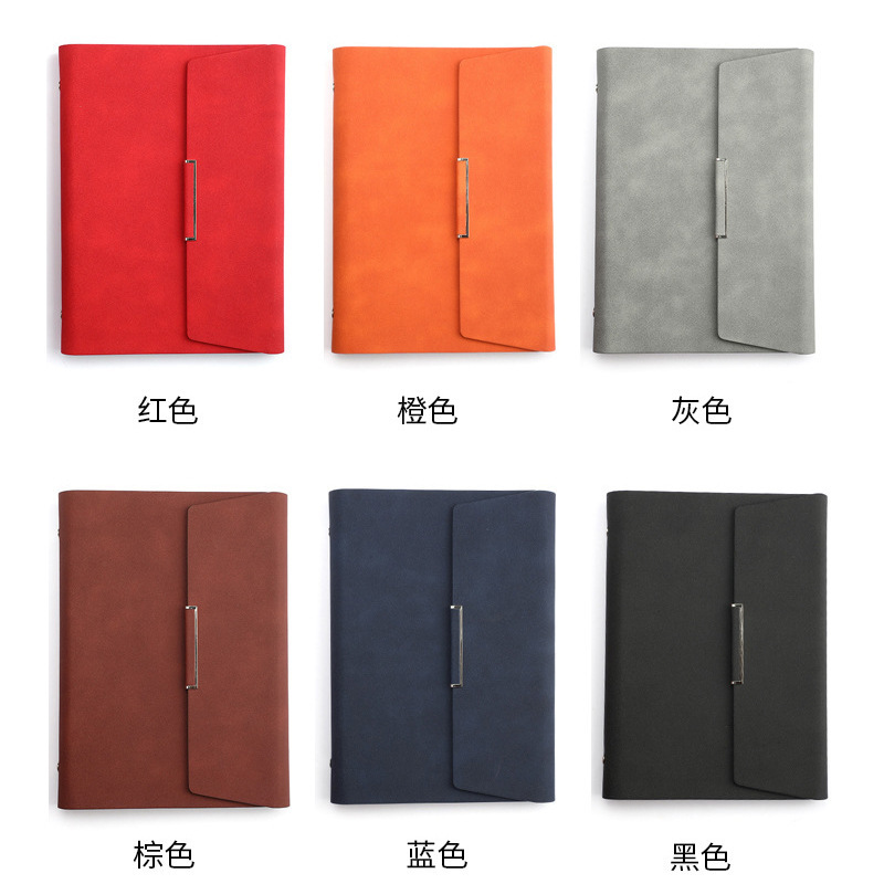 現物a5ルーズリーフノート卸売り高颜値三つ折り当社ギフトセットカスタムロゴメモ帳|undefined
