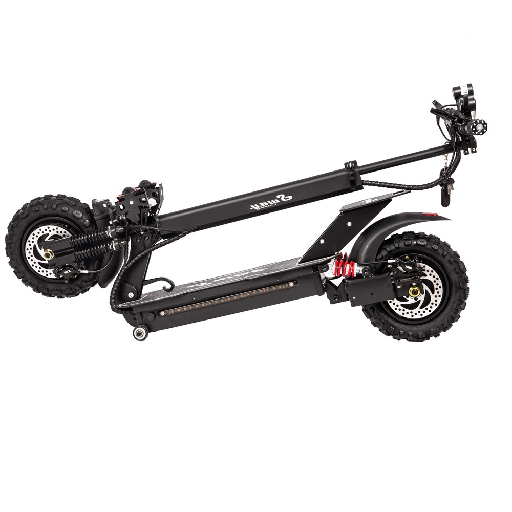 11inch Adult Electric Folding Scooter Dual Drive Motor Electric Car Lithium Battery Electric Scooter