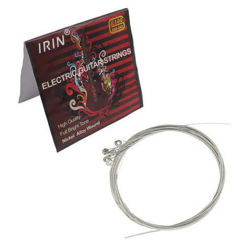 IRIN electric guitar strings E100 strings stainless steel winding string set plucked instrument accessories guitar strings wholesale