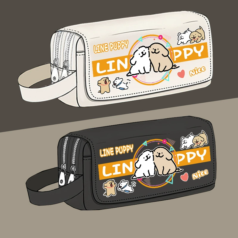 Cartoon high quality capacious pencil case for boys and girls for elementary school students, for secondary school