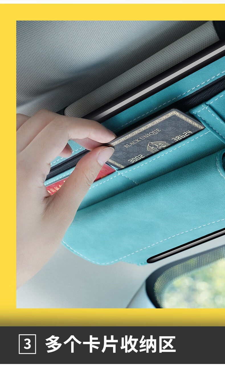 Car Glasses Clip Car Glasses CD Clip Car Sun Visor Glasses Clip Bill Clip Card Car Storage Supplies