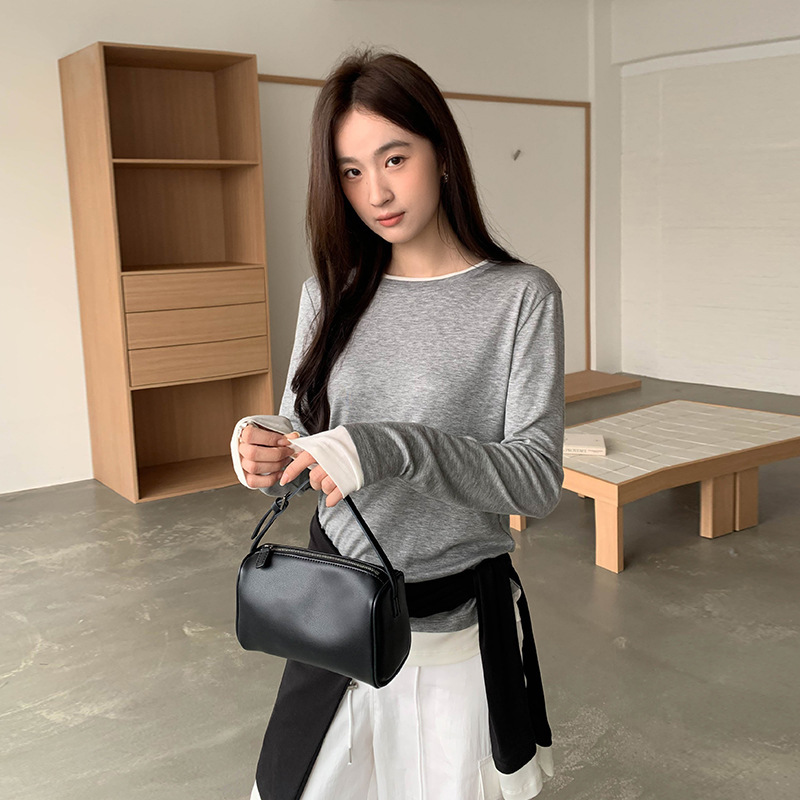 Yb052 Youye Women's Long-Sleeve T-Shirt, Base Shirt That Can Be Worn Outside, Tencel Top Yb052 Youye Women's Long-Sleeve T-Shirt, Base Shirt That Can Be Worn Outside, Tencel Top