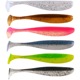 10 Colors Paddle Tail Fishing Lures Soft Plastic Baits Bass Trout Fresh Water Fishing Lure