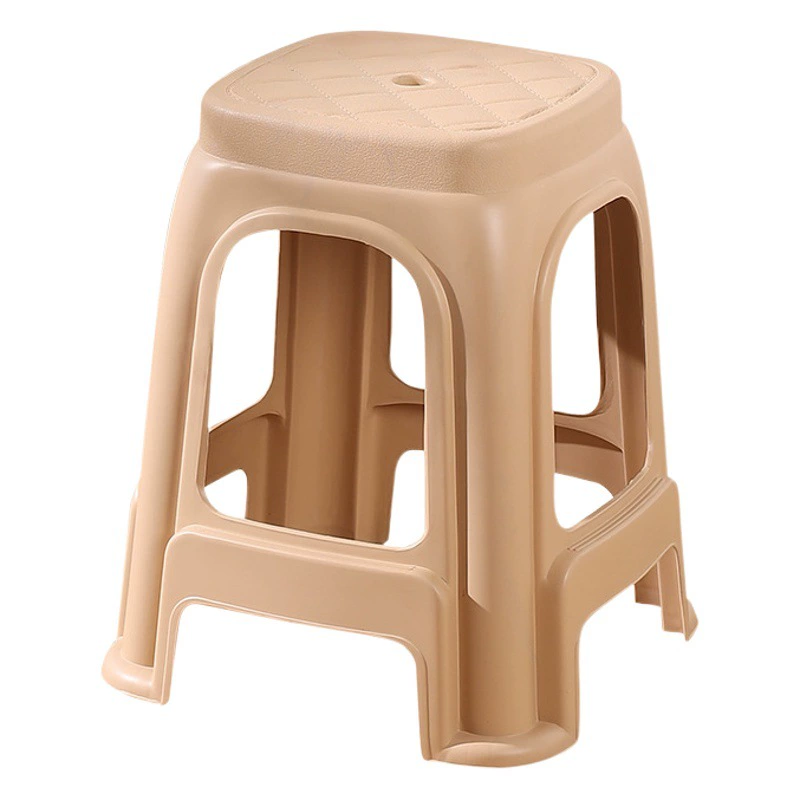 Оптовая продажа от производителя: утолщенные стулья в европейском стиле с матовой поверхностью и клетчатым узором для гостиной, портативные пластиковые табуреты для банкетов с возможностью нанесения логотипа.