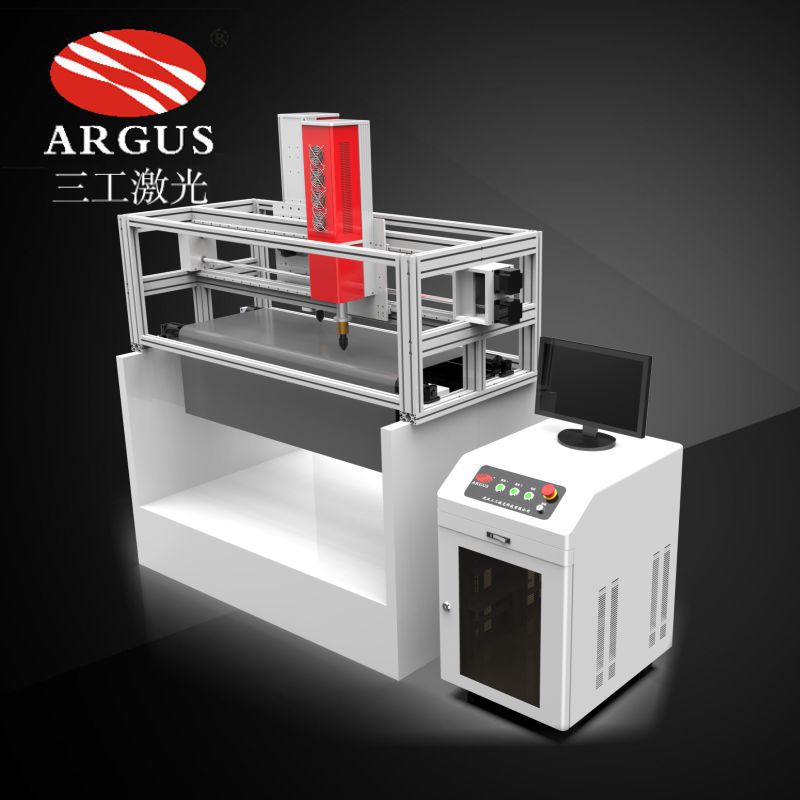 包装袋弧形撕裂线激光易撕口 CPP膜激光易撕线撕开效果