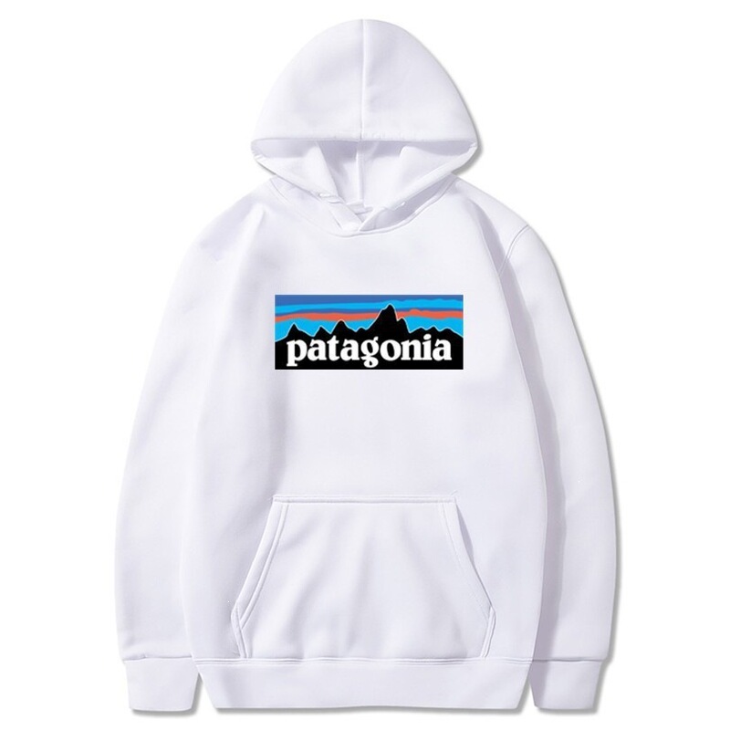 25 Cross-border European and American Patagonia men's and women's autumn and winter loose casual versatile hooded sweatshirt manufacturer