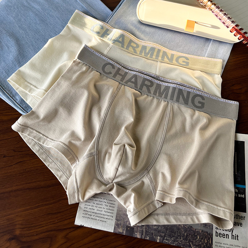 7A antibacterial men's underwear modal cotton boxers teenagers boys boxers boyfriend shorts long johns 7A antibacterial men's underwear modal cotton boxers teenagers boys boxers boyfriend shorts long johns