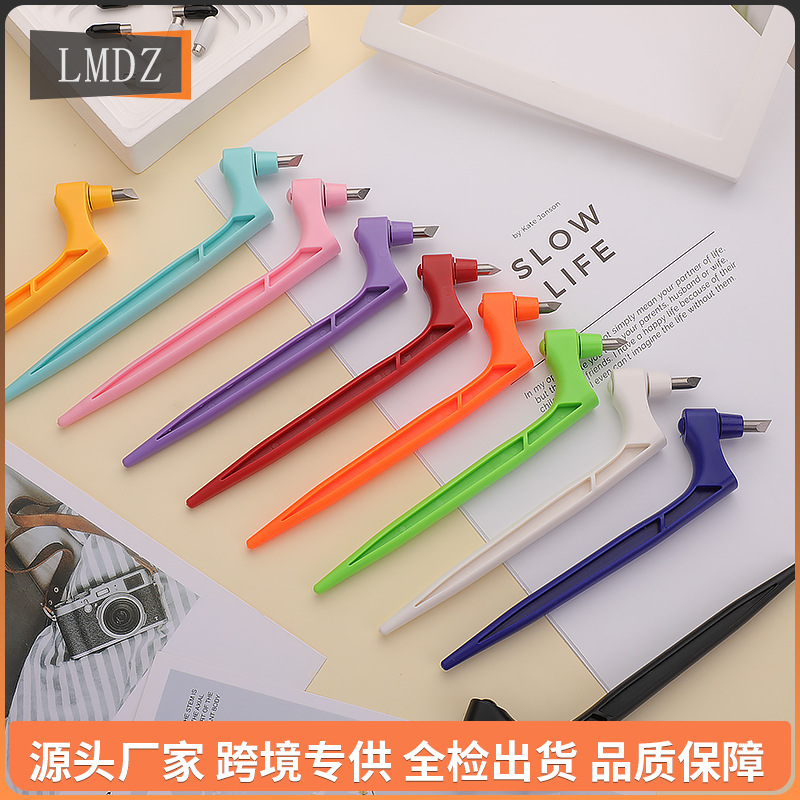 360度旋转美工刀剪纸笔雕刻 DIY 艺术工艺手持旋转雕刻刀