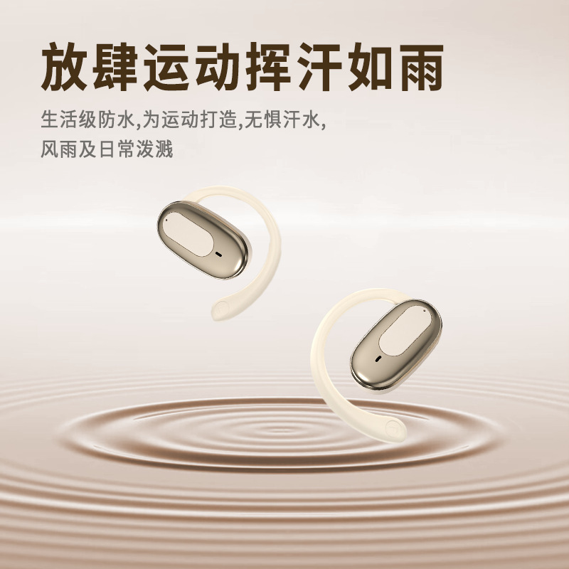 【携帯電話の充電も可能】2024年型耳掛け式Bluetoothヘッドセット、ノイズキャンセリング、長時間バッテリー、スポーツ・eスポーツ向け、低遅延|undefined