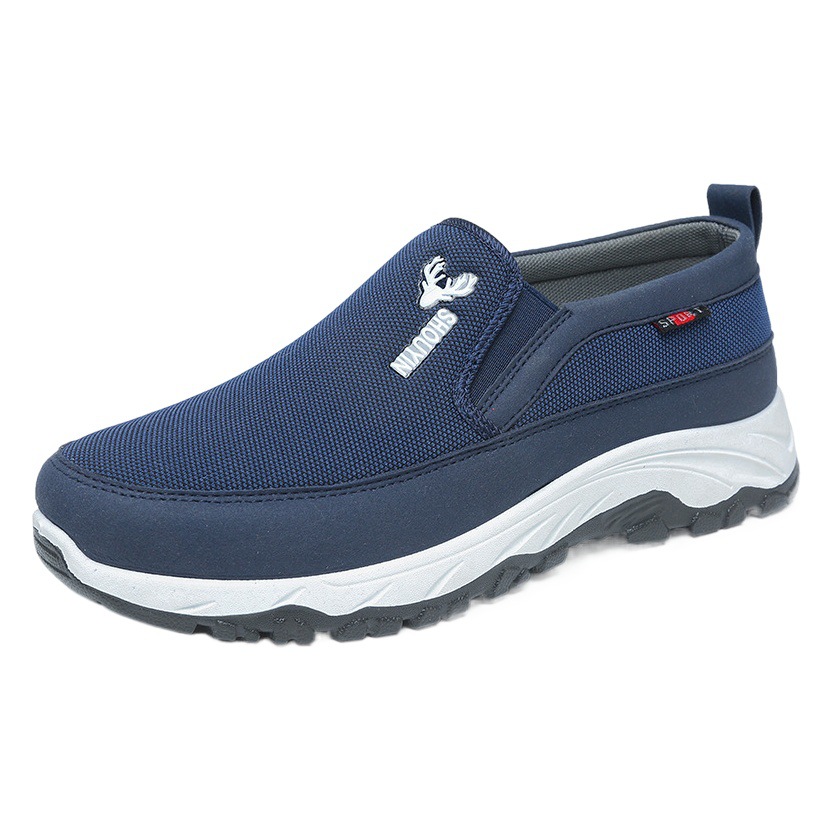 2023 Nuevos zapatos de tela viejos de Beijing zapatos de los hombres de primavera y verano Zapatos de los hombres de fondo suave casual Deportes zapatos de los hombres de mediana edad y ancianos zapatos para caminar