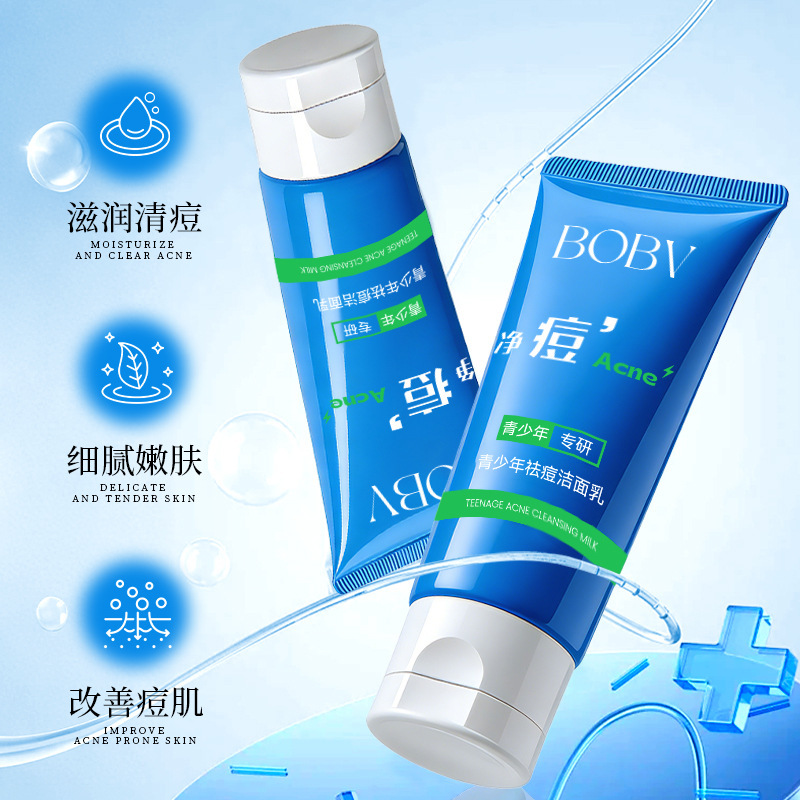 Limpiador Facial Anti-Acné para Jóvenes con Control de Aceite