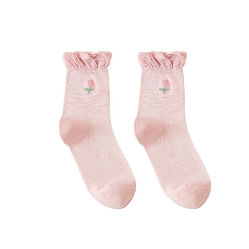 2 de enero calcetines de verano algodón peinado postparto transpirable absorbente del sudor boca suelta boca ancha no apretados pies maternos ancianos calcetines de sueño