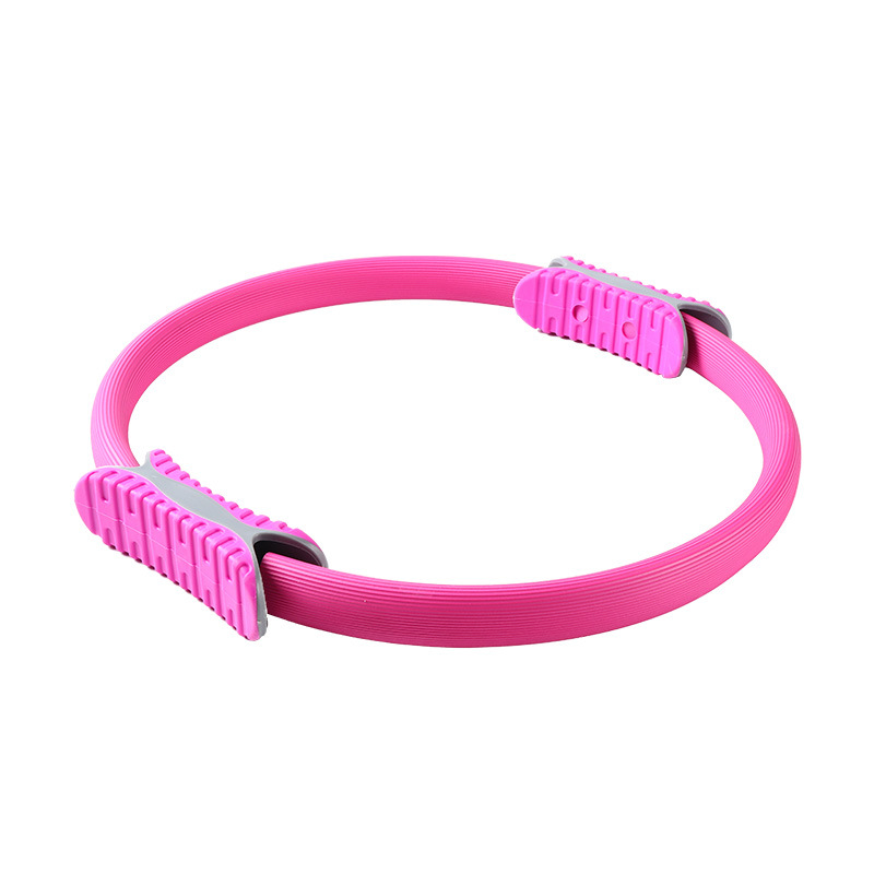 Rueda de yoga ergonómica – aro de pilates para estiramiento de espalda, anillo de fuerza auxiliar para ejercicios