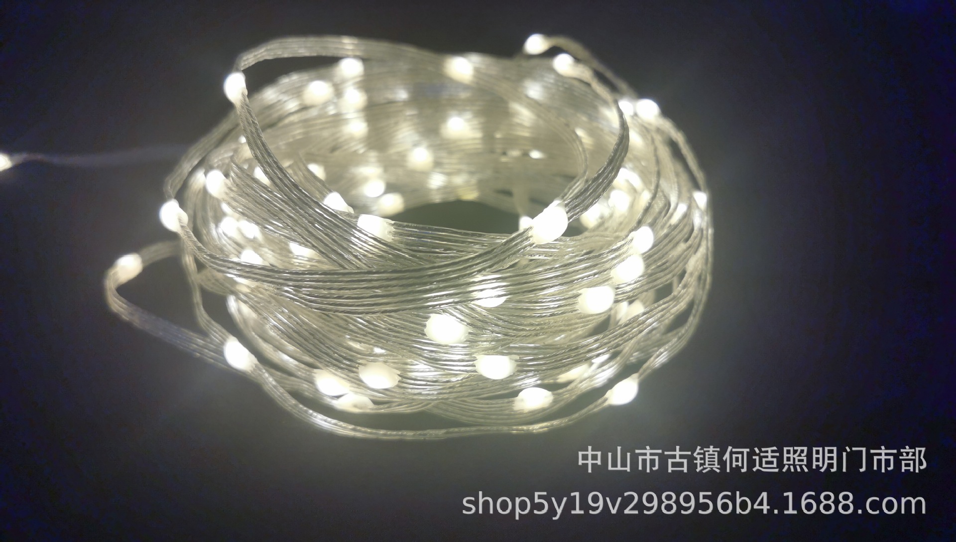 嘉亿工程专供LED皮线灯 24V低压 室外防水高亮灯串--可单灯裁剪