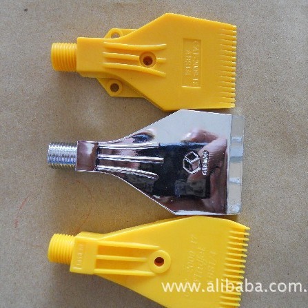 工业吹扫F型多孔风刀 铝合金吹风喷嘴 加宽48孔110mm气嘴气刀