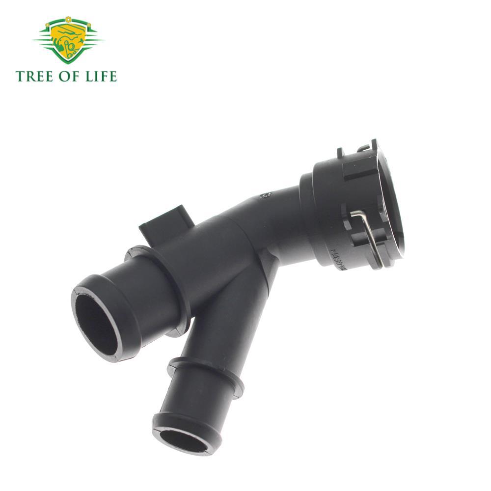 5QD 122 291 AF para conector de agua de refrigeración de refrigerante de motor Audi image 2