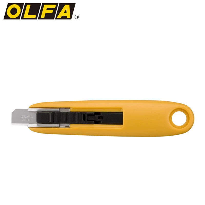 Складной резак OLFA Eliva SK-7 с автоматическим выдвижением, компактный и удобный рабочий нож, режущий нож, открывающий коробку нож