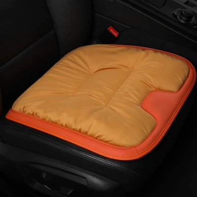 Seat cushion, seat cover — Thickened Flannel Warm Non-Slip Soft - single-piece-cayenne-brown-no-car-logo