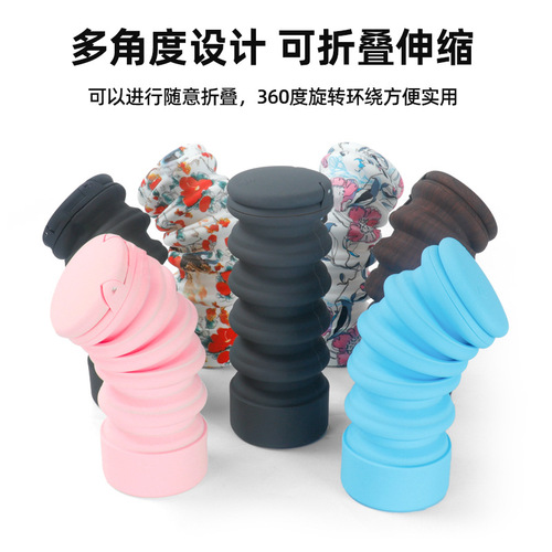 Silicone Foldable Car Smoking Ashtray Creative Home Office with Lid Men Seal Women Desk Cigarette Ashtray Ash