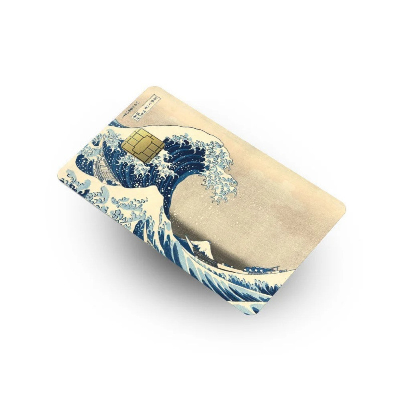 Calcomanía Impermeable para Tarjetas Bancarias de PVC Impermeable y Antideslizante para Tarjetas Bancarias