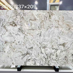 Luxurious Stone Andes Snow Scene Island Table Dining Table Natural Marble Step Staircase Stone Decoration