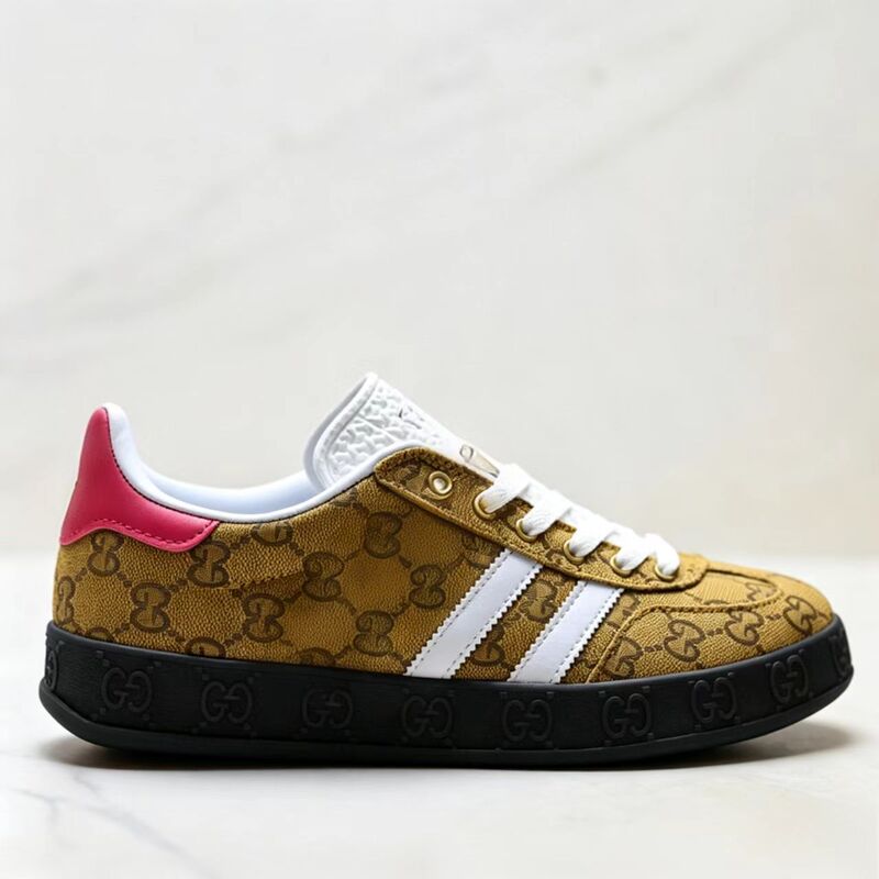 Putian Cross-Border Foreign Trade New High-Quality Clover-Pattern Casual Non-Slip Wear-Resistant Low-Top Sneakers German Training Shoes for Men and Women
