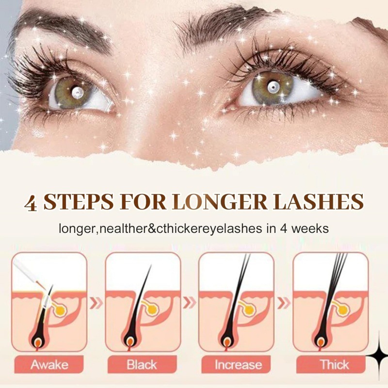 Lash & Brow Serum 睫毛精华液   轻盈自然保湿护理眼睫毛|undefined