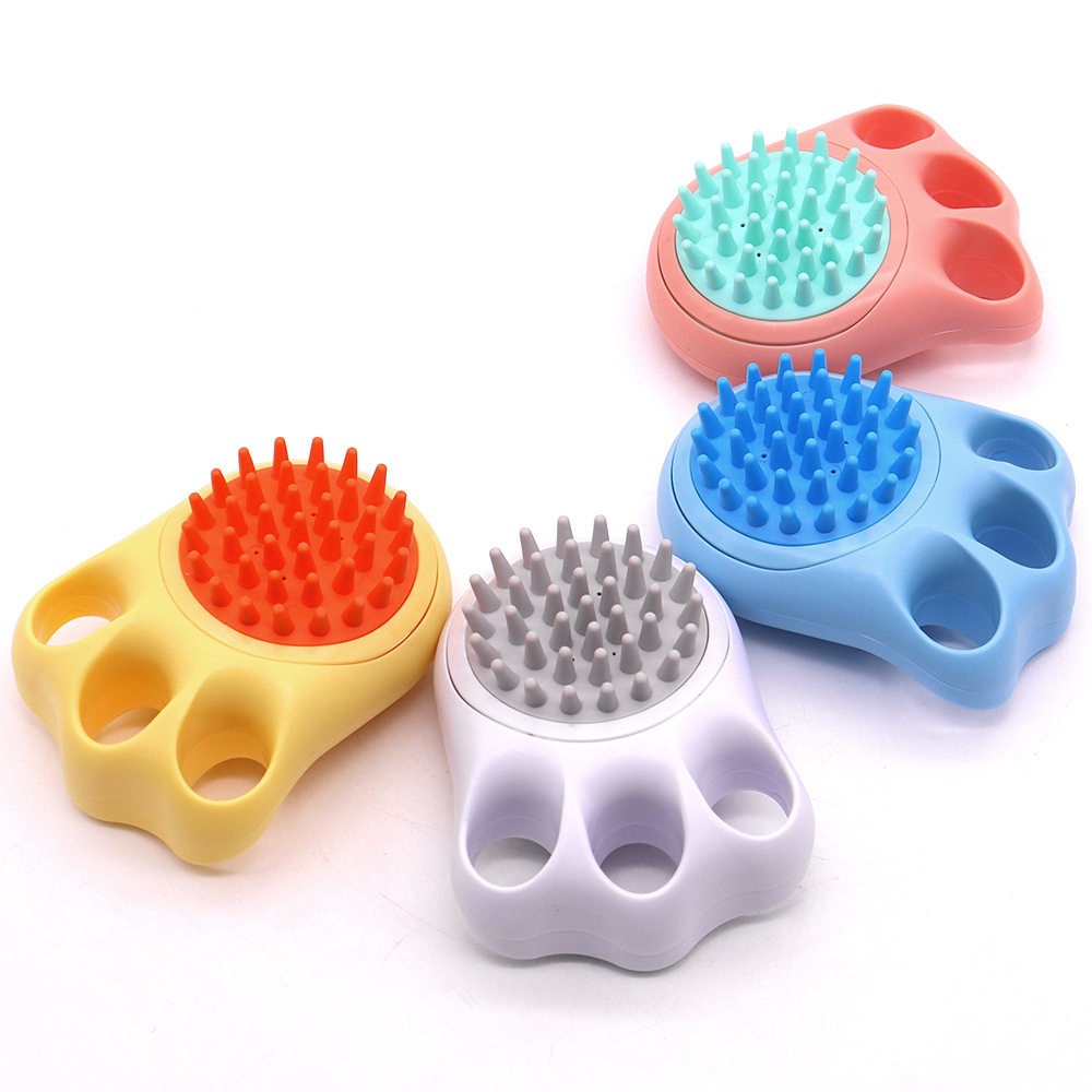 Cepillo para perros, suministros de limpieza para mascotas, baño de gatos, cepillo de peine de baño para perros, líquido de baño, cepillo de masaje multifuncional