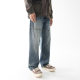 Xxbro Men's# Tide Brand Street American Style Old Stitching High Autumn All-match Jeans Straight Tube Loose Pants