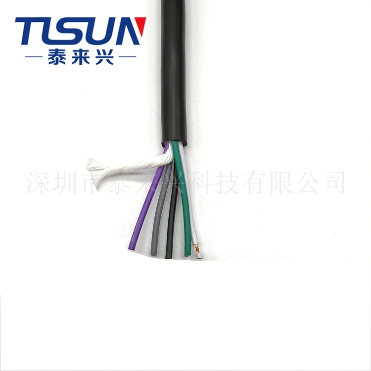 深圳泰来兴 STOW 5X18AWG 户外防水电缆 美标电源线  耐油电缆