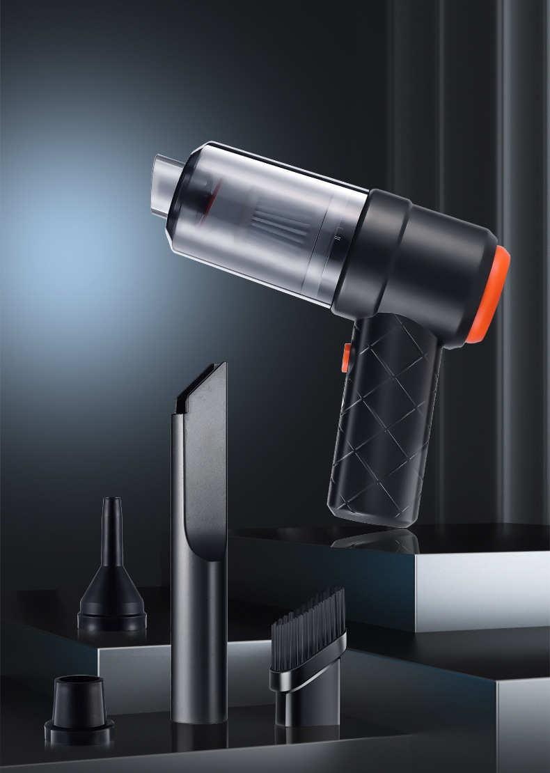Car vacuum cleaner suction blowing one family car dual-purpose pet hair suction handheld wireless portable car vacuum cleaner