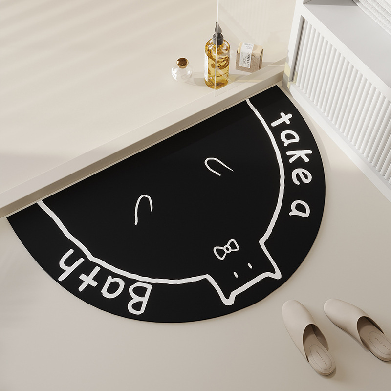 라운드 고양이 잉크 블랙