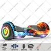 6.5-inch Ice and Fire Glowing Wheel + Remote Control Gift Pack