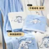 White bath towel, hair towel, with embroidery