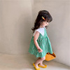 Children's cute doll, summer skirt, dress, for 3-8 years old