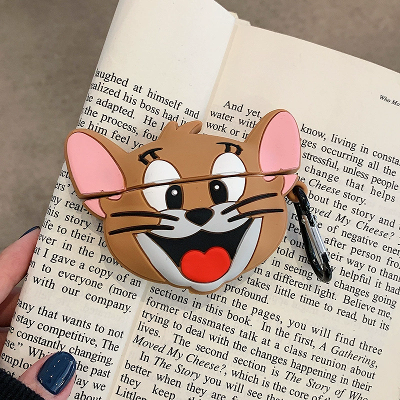  Apple, compatible wireless headphones, silicone cartoon cute protective case, pro2, bluetooth, pro3