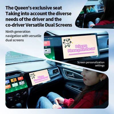 System, Passenger Seat Smart Entertainment: Car display