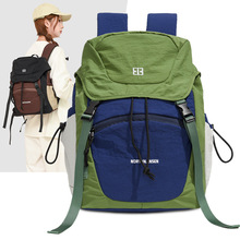 新款现货尼龙双肩包旅行轻便户外运动防泼水背包徒步大容量登山包